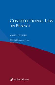 Paperback Constitutional Law in France Book