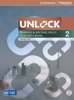 Paperback Unlock Level 2 Reading and Writing Skills Teacher's Book with DVD [With DVD ROM] Book