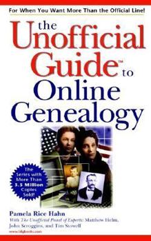 Paperback The Unofficial Guide to Online Genealogy Book