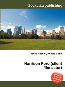 Paperback Harrison Ford (Silent Film Actor) Book