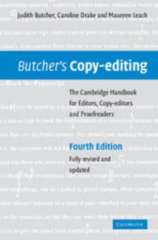 Hardcover Butcher's Copy-editing Book