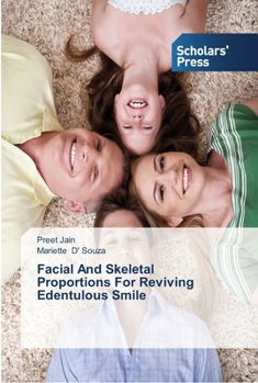 Paperback Facial And Skeletal Proportions For Reviving Edentulous Smile Book