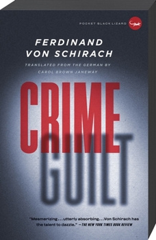 Paperback Crime and Guilt Book