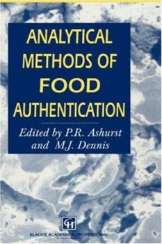 Hardcover Analytical Methods of Food Authentication Book