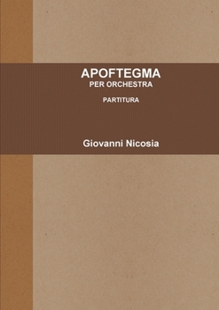 Paperback Apoftegma [Italian] Book