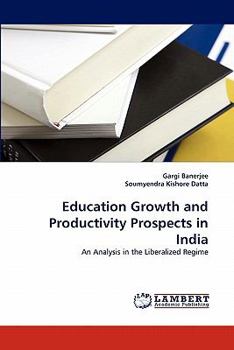 Paperback Education Growth and Productivity Prospects in India Book