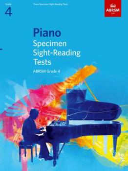 Paperback Piano Specimen Sight-Reading Tests (from 2009) Book