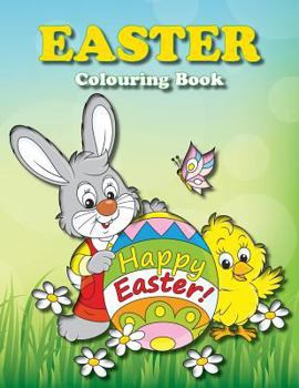 Paperback Easter Colouring Book: Full of fun pictures! Book