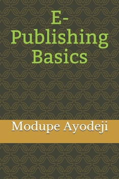 Paperback E-Publishing Basics Book