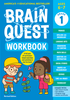Paperback Brain Quest Workbook: 1st Grade Revised Edition Book