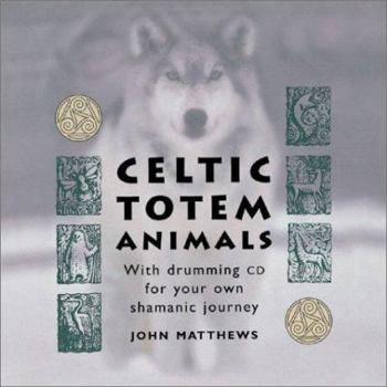 Paperback Celtic Totem Animals [With CD and cards] Book