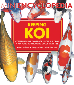 Paperback Mini Encyclopedia Keeping Koi: Comprehensive Coverage, from Building a Koi Pond to Choosing Color Varieties Book