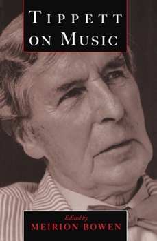 Paperback Tippett on Music Book