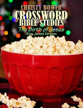 Paperback Crossword Bible Studies - The Birth of Jesus: King James Version Book