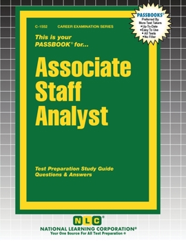 Paperback Associate Staff Analyst Book