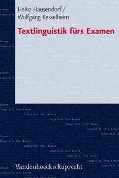 Paperback Textlinguistik Furs Examen [German] Book