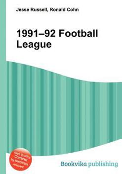 Paperback 1991-92 Football League Book