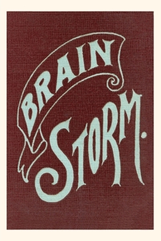 Paperback Vintage Journal Brain Storm Book