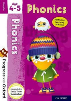 Paperback Progress with Oxford: Progress with Oxford: Phonics Age 4-5 - Practise for School with Essential English Skills Book