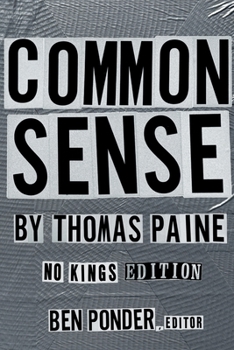 Paperback Common Sense: No Kings Edition Book