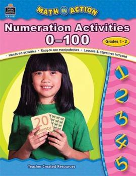 Paperback Math in Action: Numeration Activities 0-100 Book