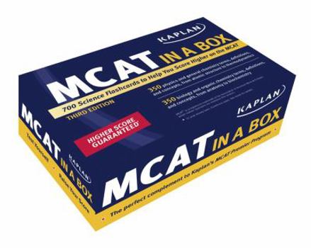 Cards Kaplan MCAT in a Box Flashcards Book