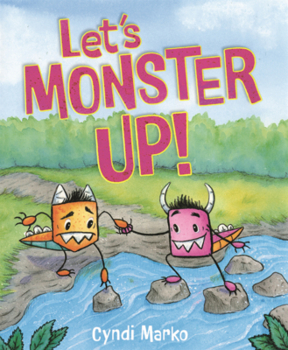 Library Binding Let's Monster Up! Book