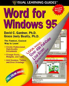 Paperback Word for Windows 95: The Visual Learning Guide Book