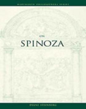 Paperback On Spinoza (Wadsworth Philosophers Series) Book