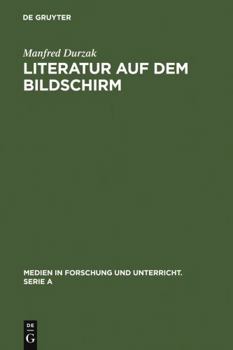 Hardcover Literatur auf dem Bildschirm [German] Book