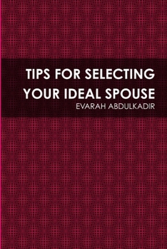 Paperback Tips for Selecting Your Ideal Spouse Book
