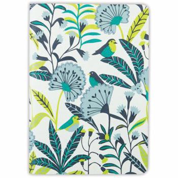 Diary Avian Tropics Handmade Embroidered Journal Book