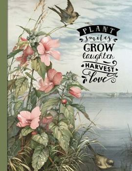 Paperback 3 Year Journal: Plant Grow Harvest: 3 Year Journal: Theme Design 8.5"x 11" Paperback undated Perpetual Planner 150 pages Book