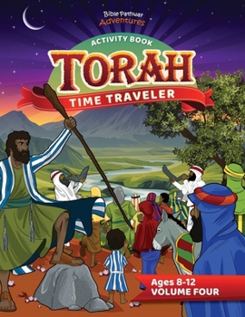 Paperback Torah Time Traveler Activity Book (Volume Four) Book
