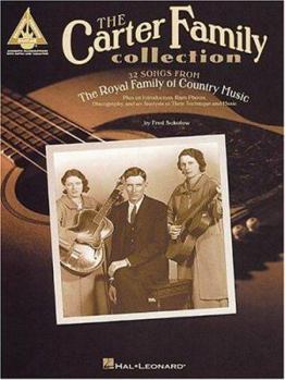 Paperback The Carter Family Collection - Guitar Recorded Versions Songbook for Guitar | Note for Note Transcriptions in Tablature and Standard Notation | 32 Traditional Country Classics | Medium Difficulty Book