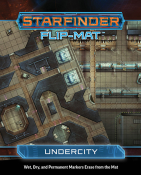 Game Starfinder Flip-Mat: Undercity Book