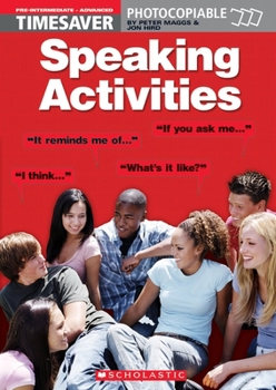 Paperback Timesaver Speaking Activities Book