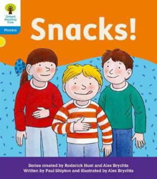 Paperback Oxford Reading Tree: Floppy's Phonics Decoding Practice: Oxford Level 3: Snacks! Book