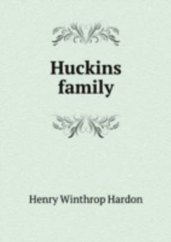 Hardcover Huckins Family Book