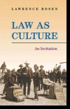 Hardcover Law as Culture: An Invitation Book