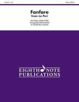 Paperback Fanfare (from La Peri): Score & Parts Book