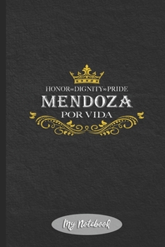 Paperback My Notebook: Mendoza Por Vida Book