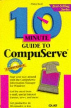 Paperback 10 Minute Guide to Compuserve (10 Minute Guides) Book