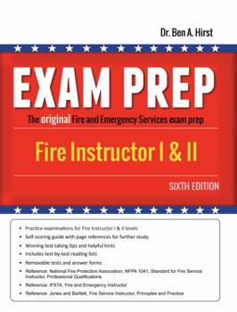 Paperback Fire Fighter I & II Exam Prep, 6th edition Book