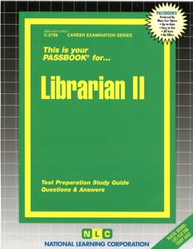 Spiral-bound Librarian II: Passbooks Study Guide Book