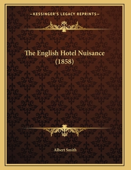 The English Hotel Nuisance (1858)