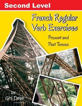 Paperback Second Level French Regular Verb Exercises Book