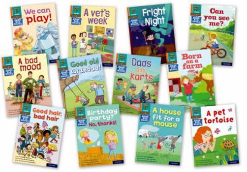 Paperback Read Write Inc. Phonics Book Bag Books: Orange Set 4 Storybooks Mixed Pack of 12 Book