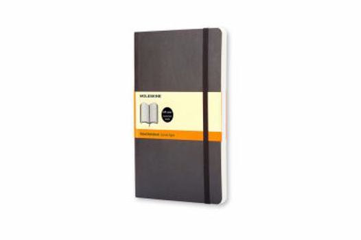Office Product Moleskine Classic Notebook, Pocket, Ruled, Black, Soft Cover (3.5 X 5.5) Book