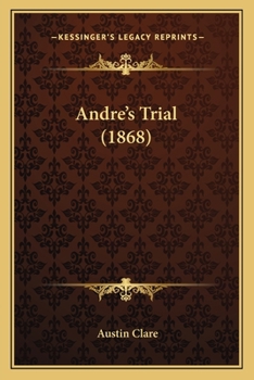 Paperback Andre's Trial (1868) Book